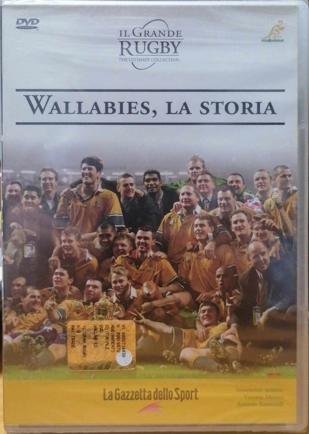 TeknoFilm - DVD – IL GRANDE RUGBY Vol. 09 - WALLABIES LA STORIA - GAZZETTA DELLO SPORT