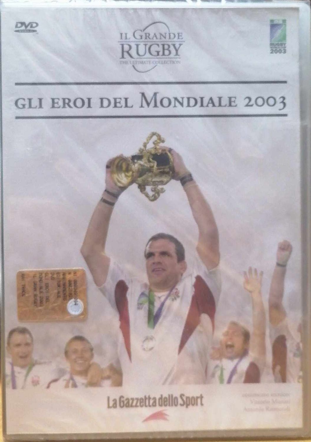 TeknoFilm - DVD – IL GRANDE RUGBY Vol. 02 - GLI EROI DEL MONDIALE - GAZZETTA DELLO SPORT