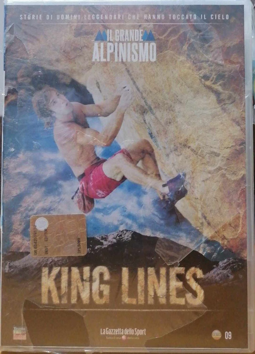 TeknoFilm – DVD – Il grande alpinismoVol. 09 - KING LINES (2012) - GAZZETTA DELLO SPORT