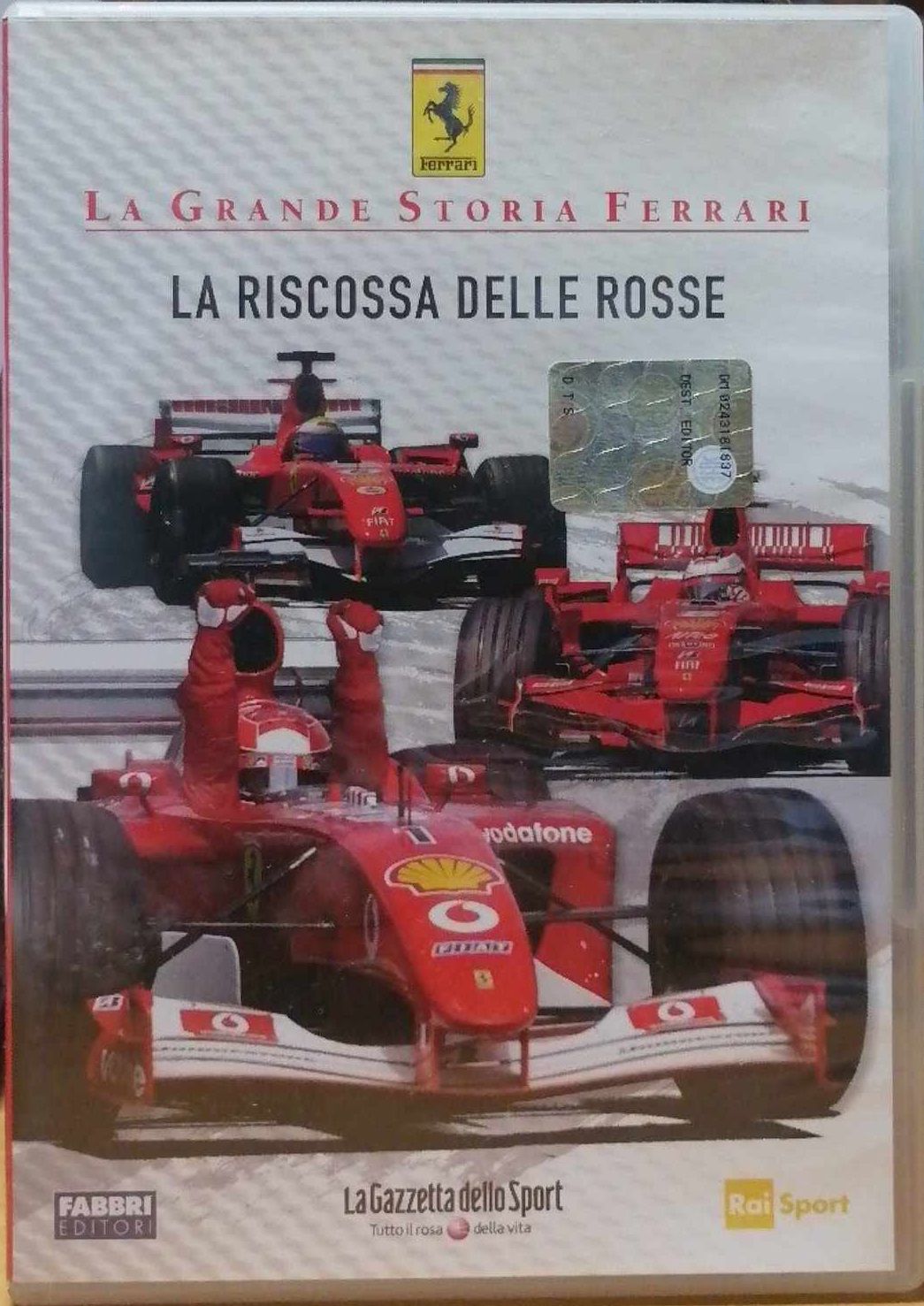 TeknoFilm – DVD – LA GRANDE STORIA FERRARI Vol. 02 - LA RISCOSSA DELLE ROSSE (2011) - FABBRI EDITORI