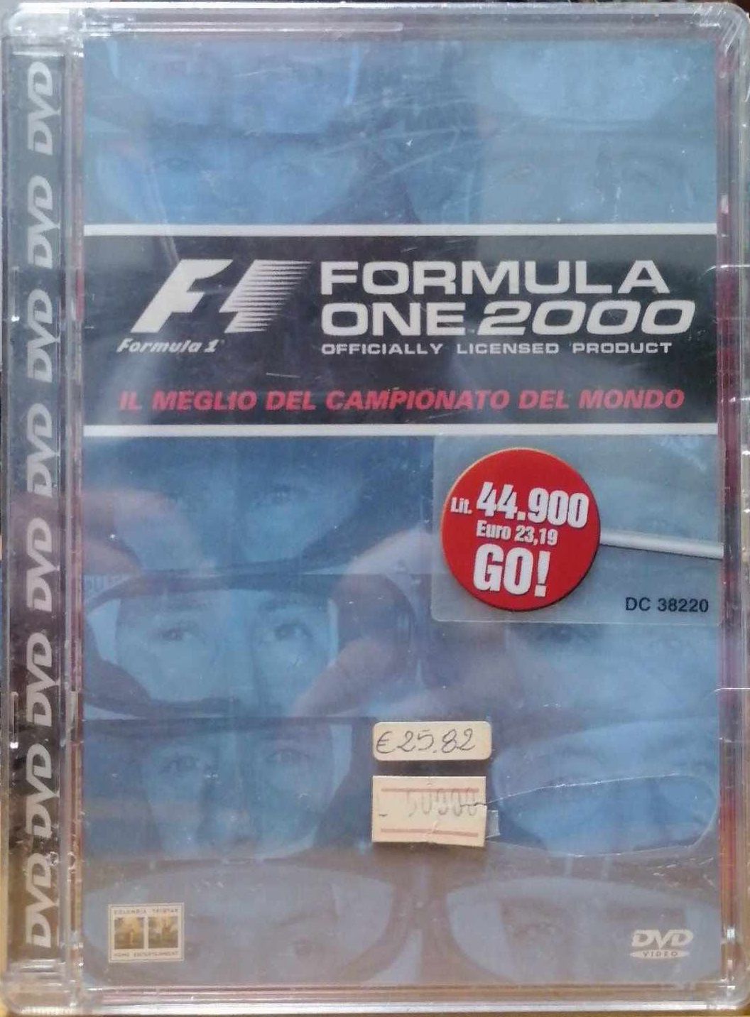 TeknoFilm - DVD - FORMULA ONE 2000 (Jewel case) di A.A.V.V. (2001) - COLUMBIA TRISTAR