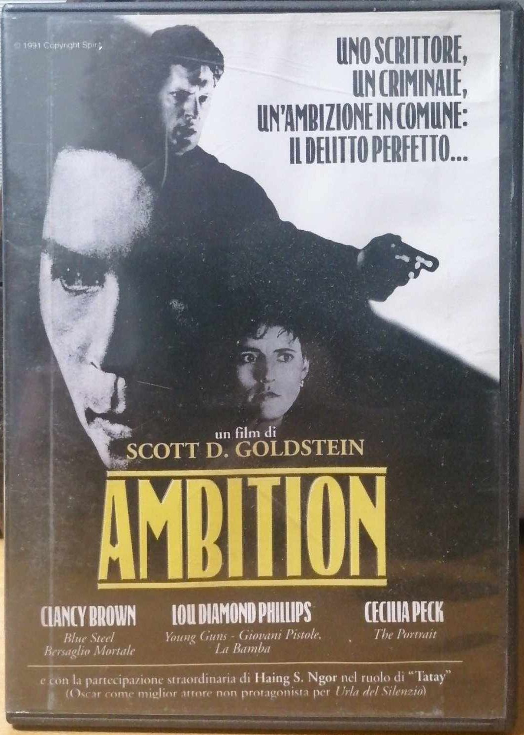 TeknoFilm - DVD – AMBITION di Scott D. Goldstein (1991) - MEDUSA