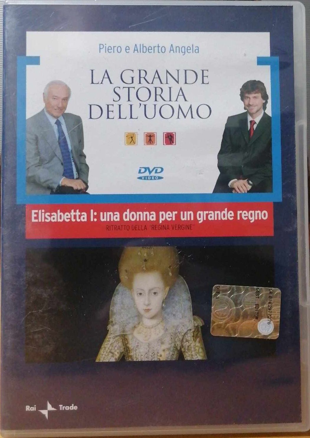 TeknoFilm – DVD – Piero angela presenta La grande storia dell'uomo N°  20 - ELISABETTA I: UNA DONNA PER UN GRANDE REGNO (2008) - MONDADORI