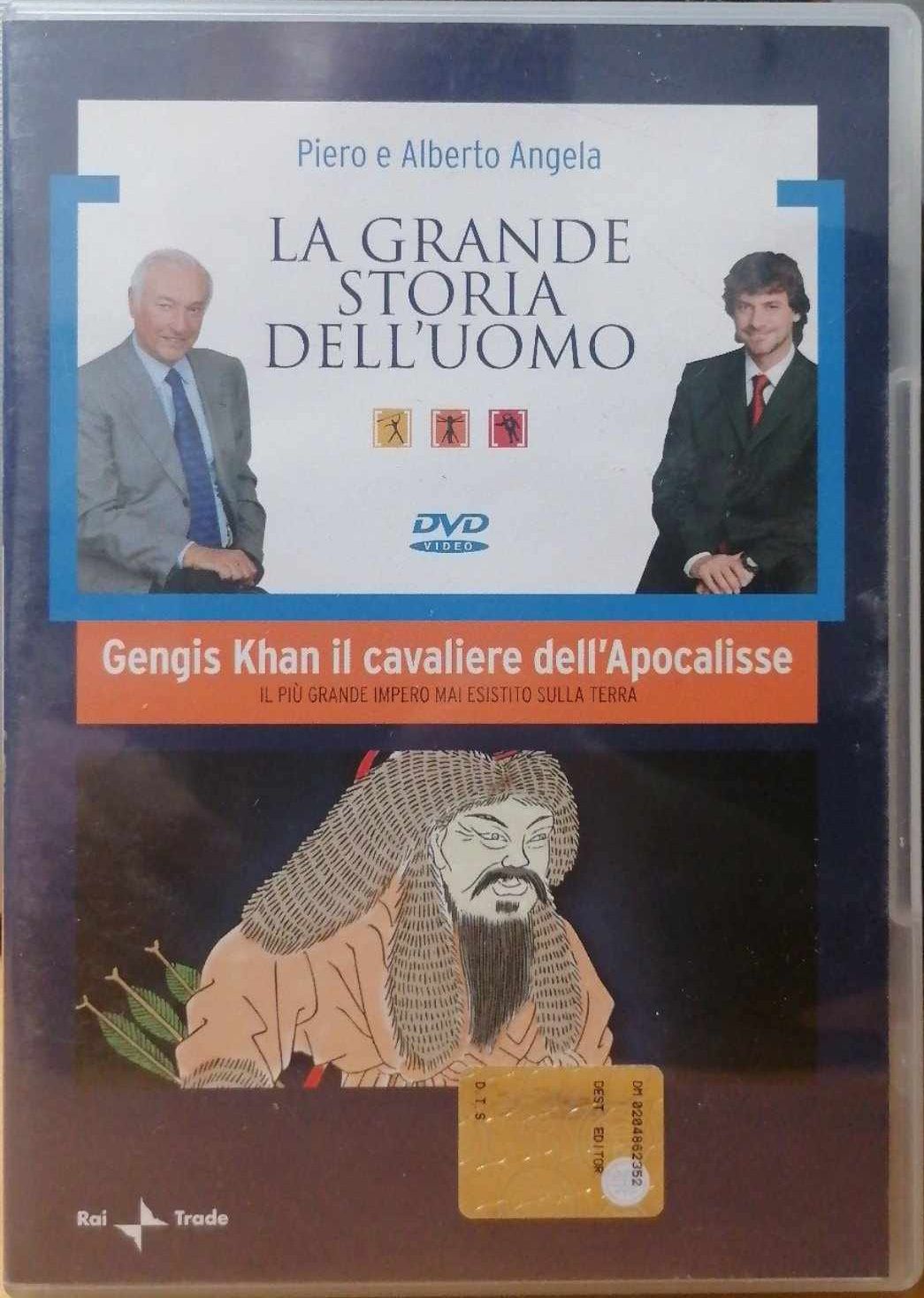 TeknoFilm – DVD - Piero Angela presenta: La grande storia dell'uomo N° 11 - GENGIS KHAN IL CAVALIERE DELL'APOCALISSE (2008) - MONDADORI