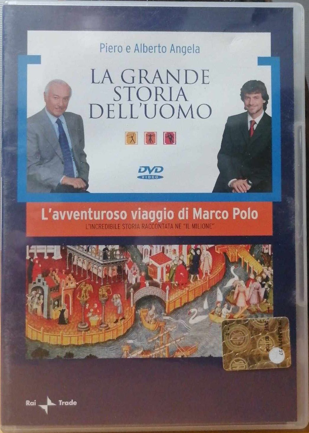 TeknoFilm – DVD - Piero Angela presenta: La grande storia dell'uomo N° 12 - L'AVVENTUROSO VIAGGIO DI MARCO POLO (2008) - MONDADORI