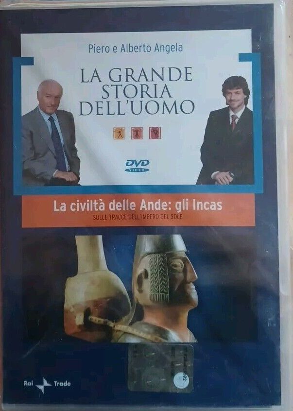 TeknoFilm – DVD - Piero Angela presenta: La grande storia dell'uomo N° 13 CIVILTA' DELLE ANDE: GLI INCAS (2008) - MONDADORI