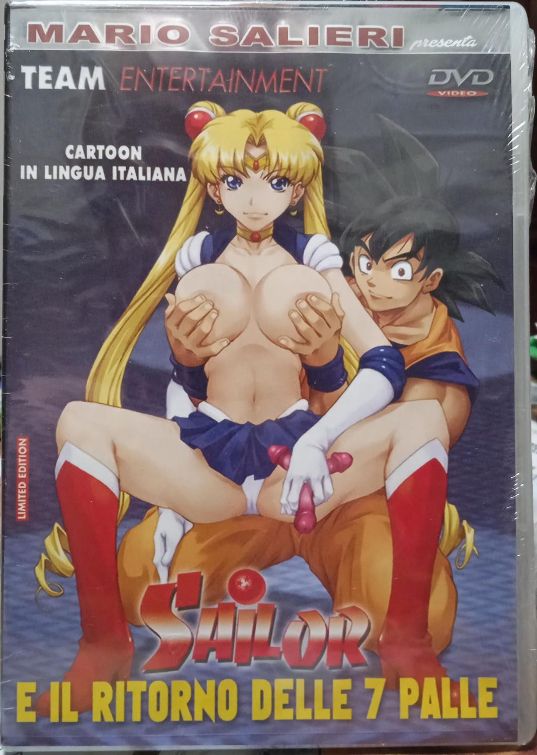 TeknoFilm - DVD (Limited Edition) – Parodia di Sailor moon: SAILOR E IL RITORNO DELLE 7 PALLE di David Penava (2000) - E. FIRST CLASS