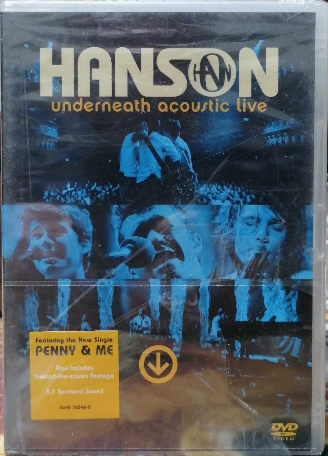TeknoFilm – DVD (PAL) – HANSON - UNDERNEATH ACOUSTIC LIVE di A.A.V.V. (2003) - GENERAL VIDEO