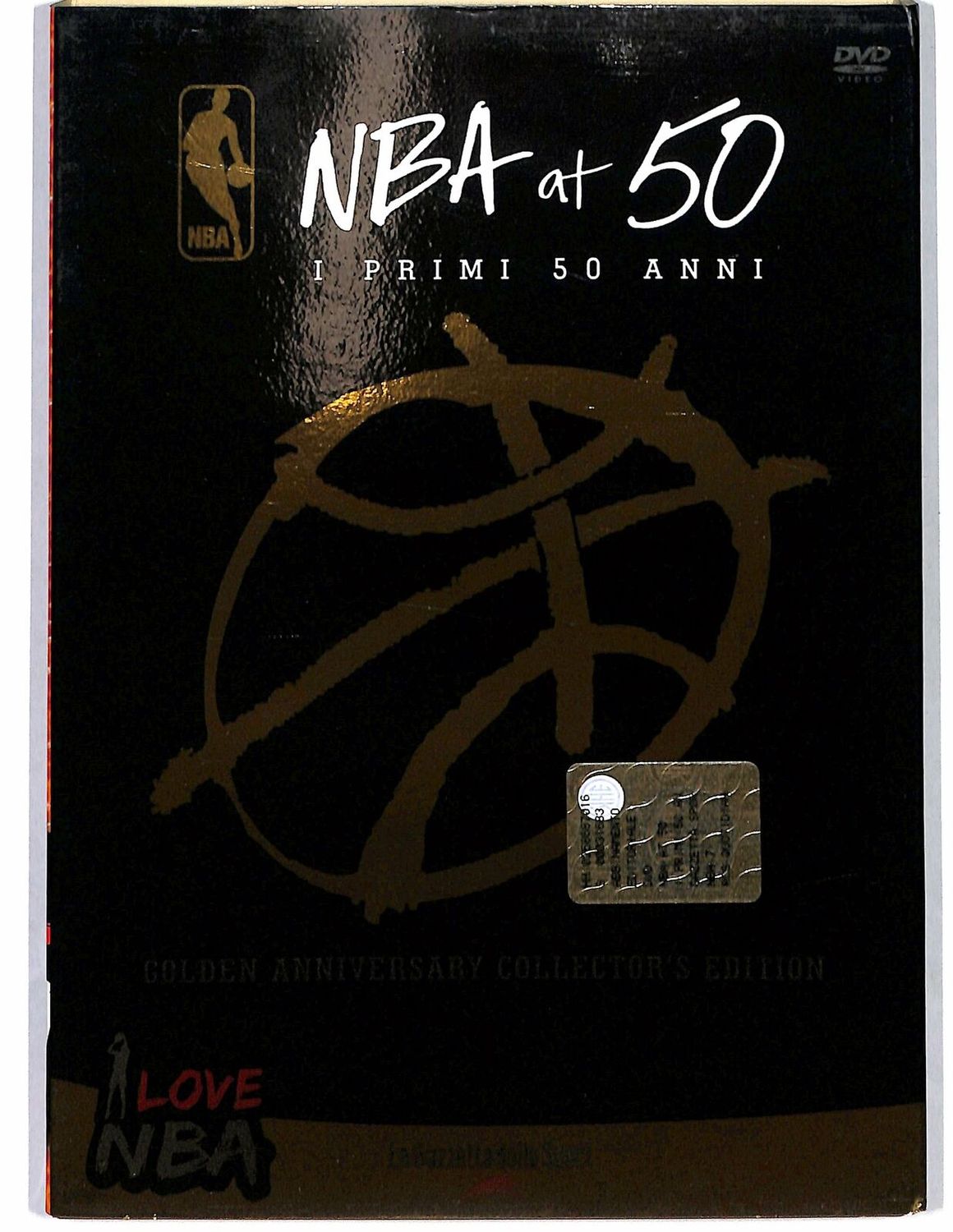 TeknoFilm - DVD – I LOVE NBA - NBA AT 50 - I PRIMI 50 ANNI (1996) - GAZZETTA DELLO SPORT