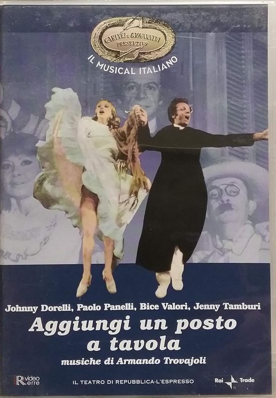 TeknoFilm - DVD – AGGIUNGI UN POSTO A TAVOLA di Gino Landi (1974) - REPUBBLICA/L'ESPRESSO