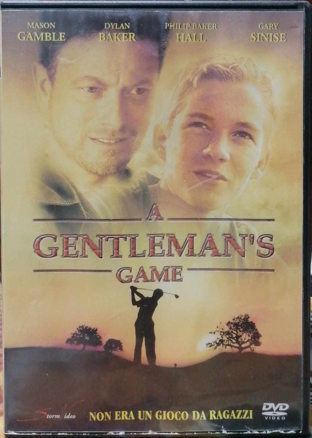 TeknoFilm - DVD - A GENTLEMAN'S GAME (Versione noleggio) di J. Mills Goodloe (2002) - STORM VIDEO