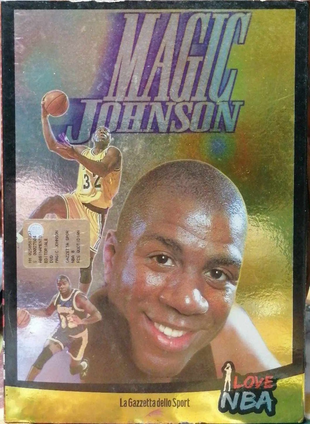 TeknoFilm - DVD – I LOVE NBA - MAGIC JOHNSON (2007) - GAZZETTA DELLO SPORT
