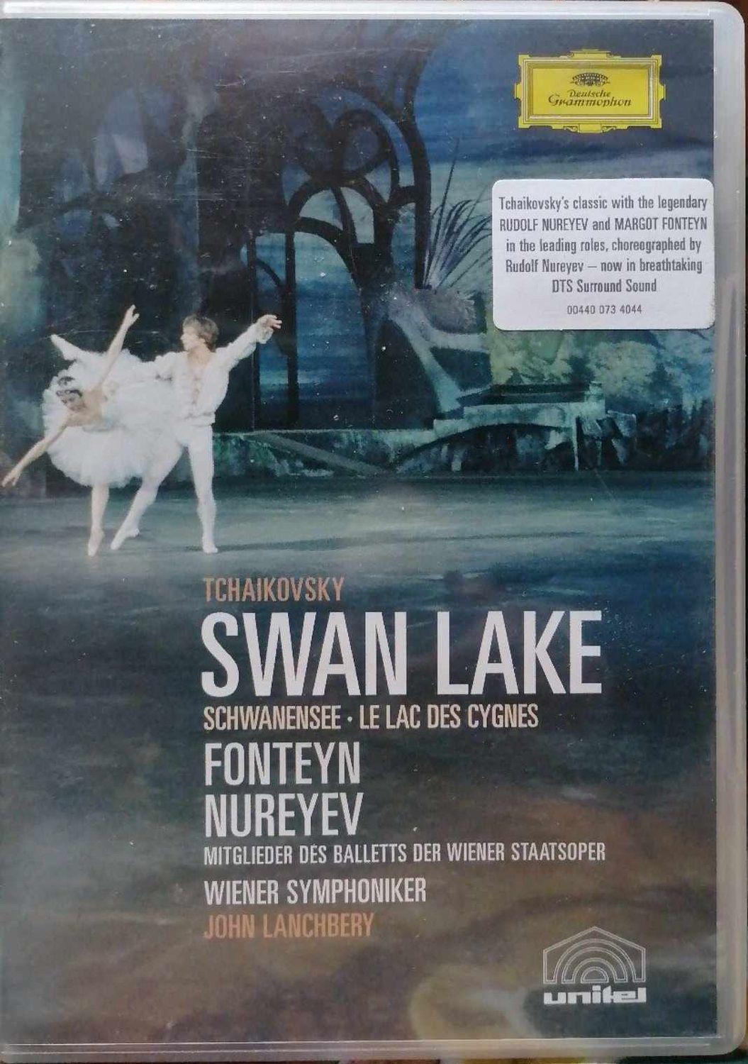 TeknoFilm - DVD (NTSC) – Peter Ilyich Tchaikovsky: SWAN LAKE (IL LAGO DEI CIGNI) di A.A.V.V. (1955) - UNITEL