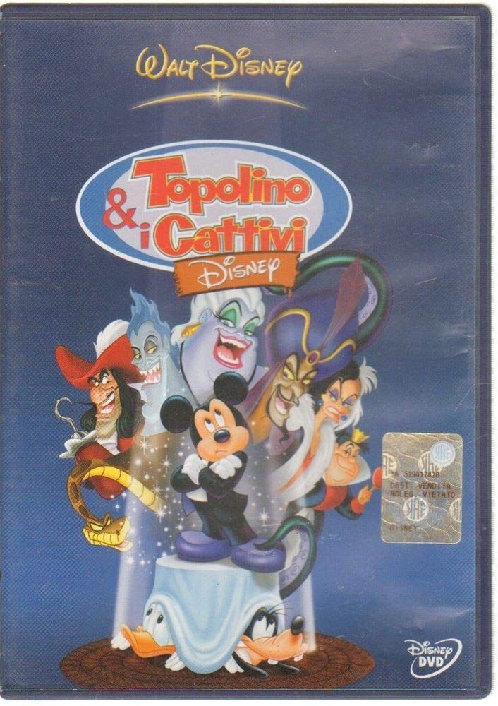 TeknoFilm - DVD – TOPOLINO & I CATTIVI DISNEY di Jamie Mitchell (2002) - WALT DISNEY