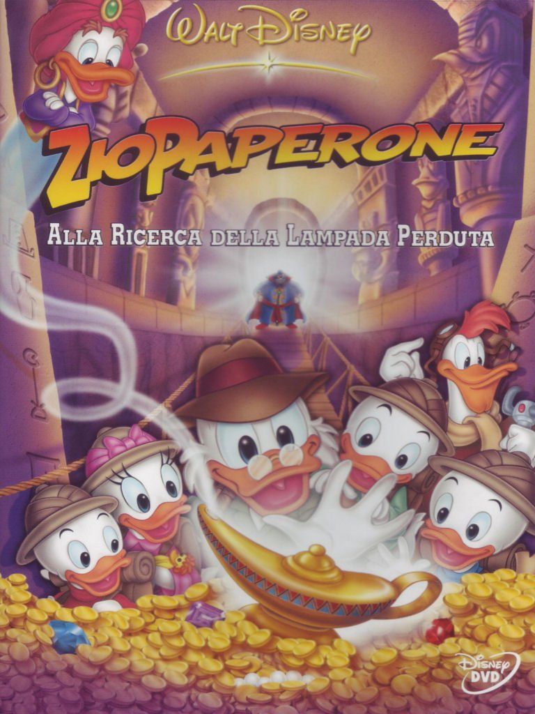TeknoFilm - DVD – ZIO PAPERONE ALLA RICERCA DELLA LAMPADA PERDUTA di Bob Hathcock (1990) - WALT DISNEY