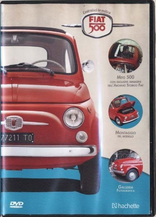 TeknoFilm - DVD – COSTRUISCI LA MITICA FIAT 500 di A.A.V.V. (2008) - HACHETTE