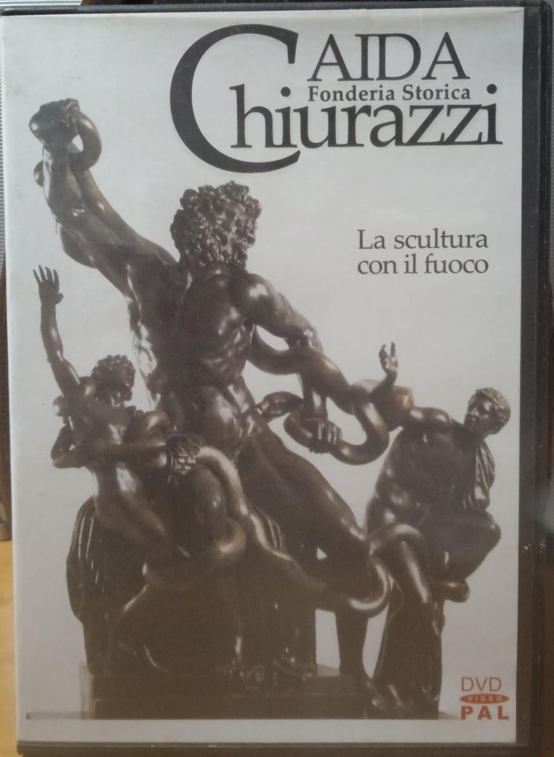 TeknoFilm - DVD – A.I.D.A. FONDERIA STORICA CHIARUZZI - LA SCULTURA CON IL FUOCO di A.A.V.V. (2009) - A.I.D.A.