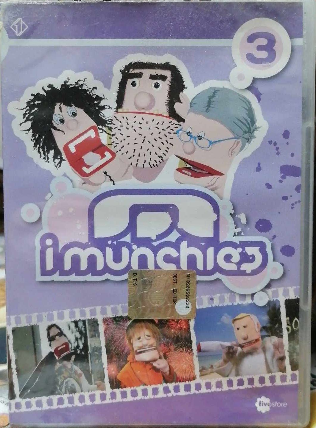 TeknoFilm - DVD – I MUNCHIES Vol. 03 di Charlie Tango, Giampietro Cutrino, e Miki Shipperman (2003) - DTS