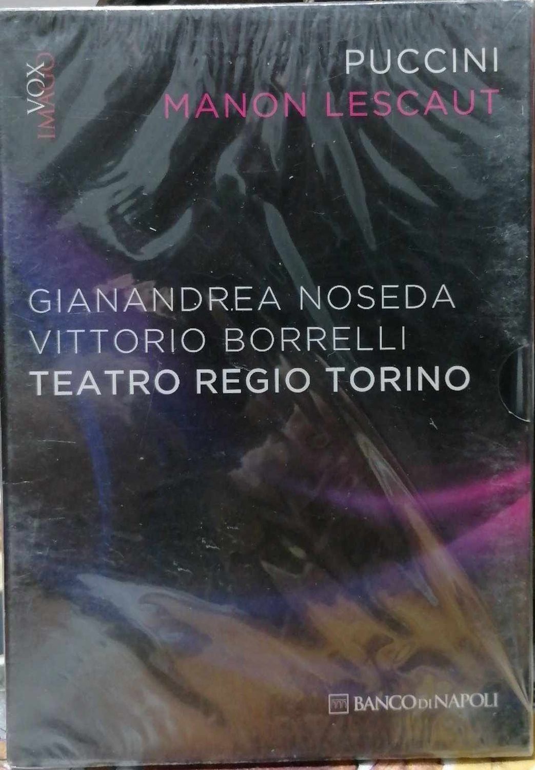 TeknoFilm - DVD – Giacomo Puccini: MANON LESCAUT (Teatro Regio Torino) di Vittorio Borrelli (2017) - BANCO DI NAPOLI