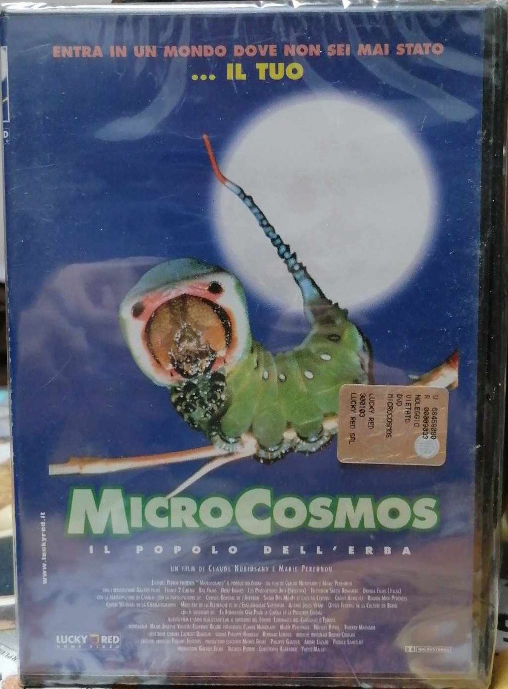 TeknoFilm - DVD – MICROCOSMOS - IL POPOLO DELL'ERBA di Marie Pérennou e Claude Nuridsany (1996) - LUCKY RED