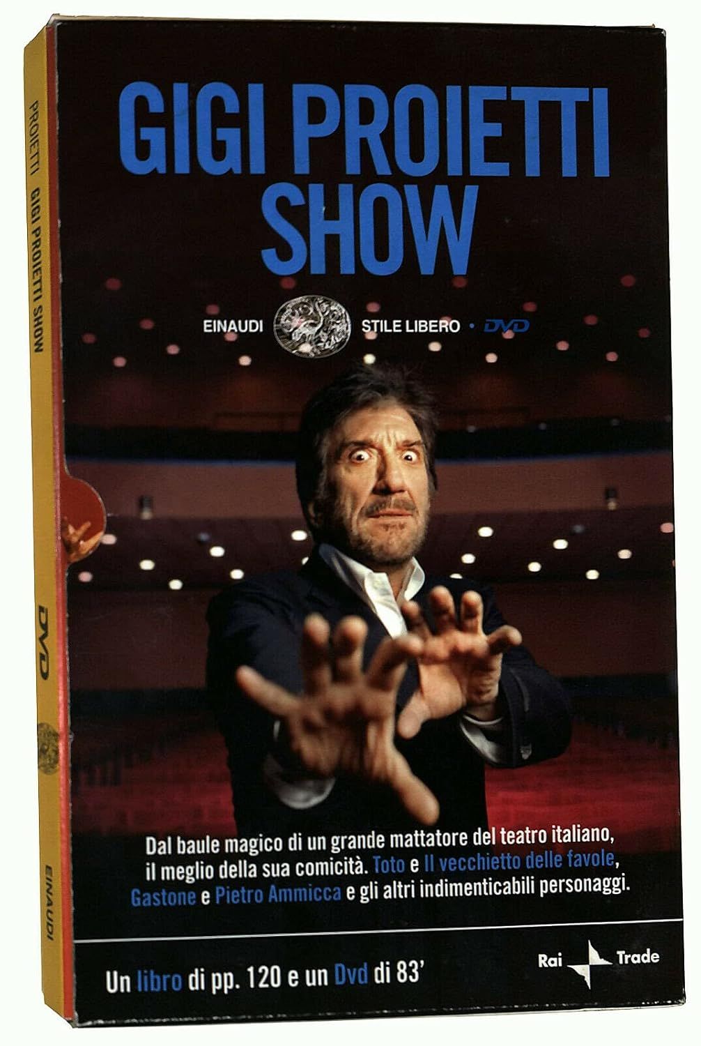 TeknoFilm - DVD + Libro – GIGI PROIETTI SHOW di A.A.V.V. (2008) - EINAUDI