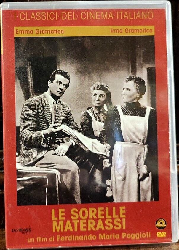 TeknoFilm - DVD – LE SORELLE MATERASSI di Ferdinando Maria Poggioli (1943) - MEDUSA
