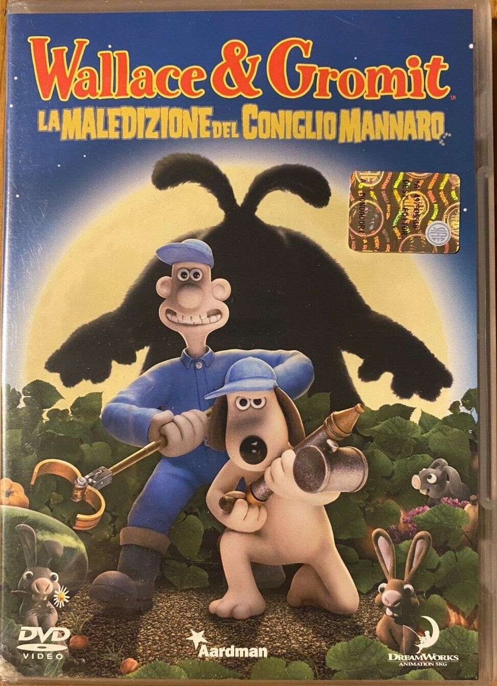 TeknoFilm - DVD – WALLACE & GROMIT - LA MALEDIZIONE DEL CONIGLIO MANNARO di Nick Park e Steve Box (2005) - MONDADORI