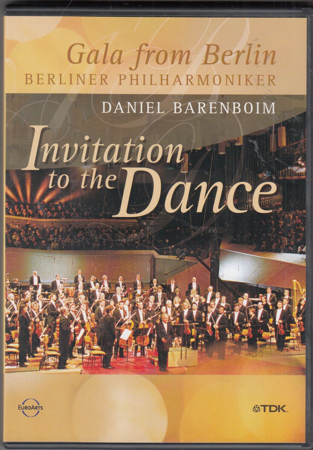 TeknoFilm - DVD – Daniel Barenboim: INVITATION TO THE DANCE (KONZERT NEW YEAR'S EVE CONCERT) di Hans Hulscher (2001) - TDK