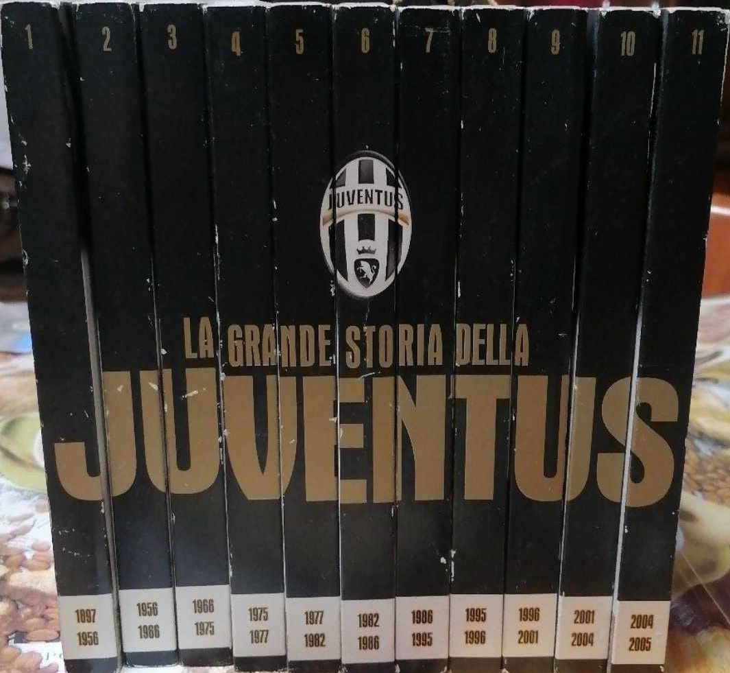 TeknoFilm - 11 DVD (Opera completa - Senza cofanetto) – LA GRANDE STORIA DELLA JUVENTUS (2005) - GAZZETTA DELLO SPORT