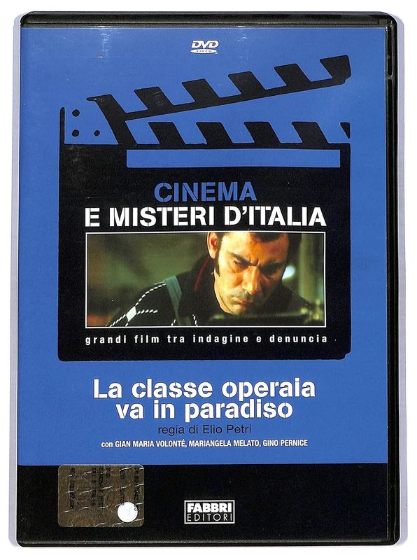 TeknoFilm - DVD – LA CLASSE OPERAIA VA IN PARADISO di Elio Petri (1971) - FABBRI EDITORI