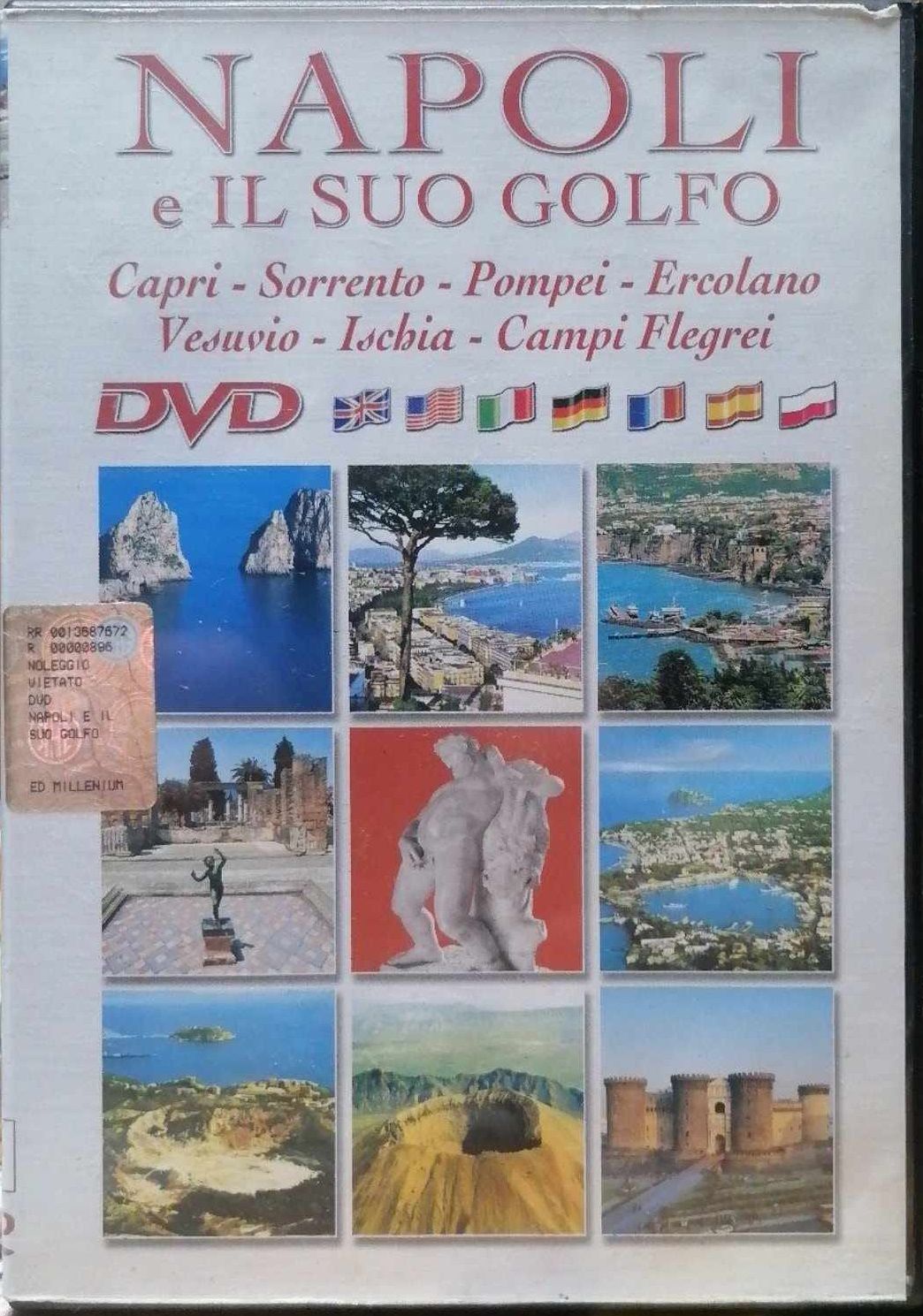 TeknoFilm - DVD – NAPOLI E IL SUO GOLFO (Capri, Sorrento, Pompei, Ercolano, Vesuvio, Ischia, Campi Flegrei) di Massimo Cicilli (2005) - MILLENNIUM