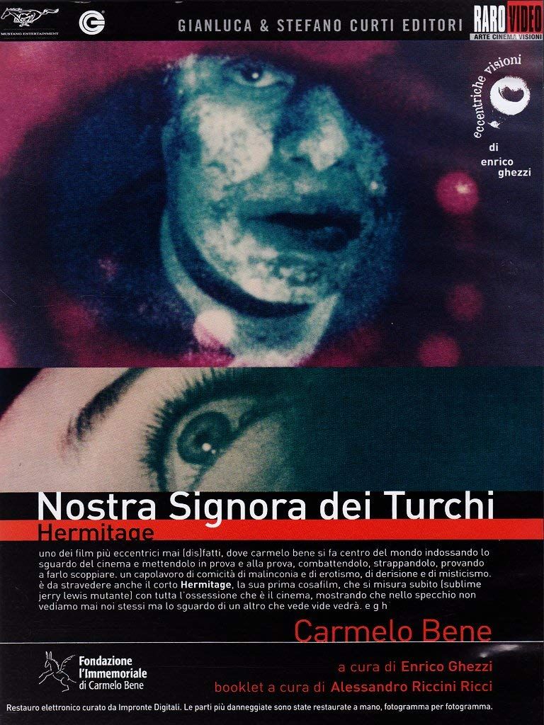TeknoFilm - 2 DVD – NOSTRA SIGNORA DEI TURCHI + HERMITAGE di Carmelo Bene (1968) - RARO VIDEO