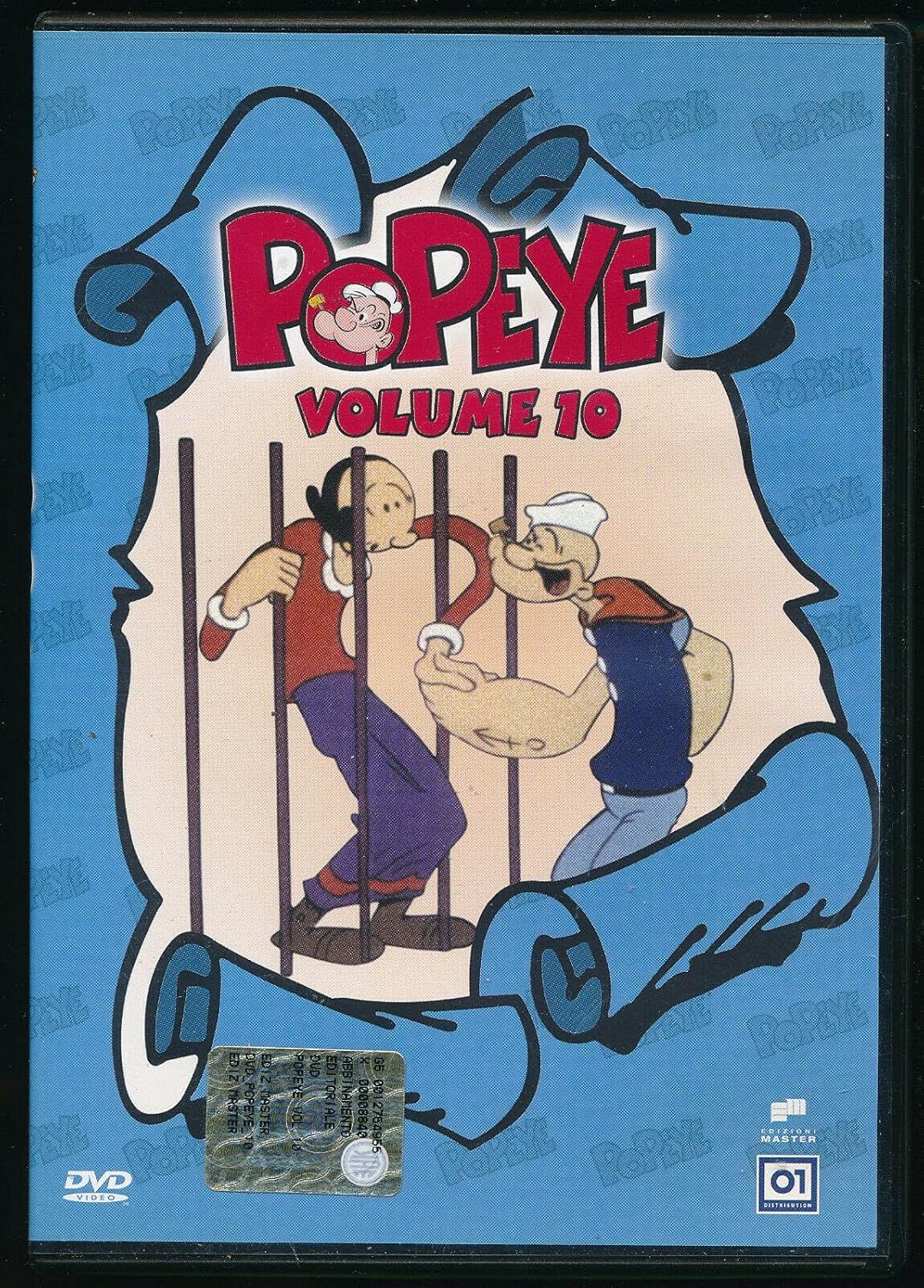 TeknoFilm - DVD – POPEYE Vol. 10 - 9 Episodi (1933) - EDIZIONI MASTER