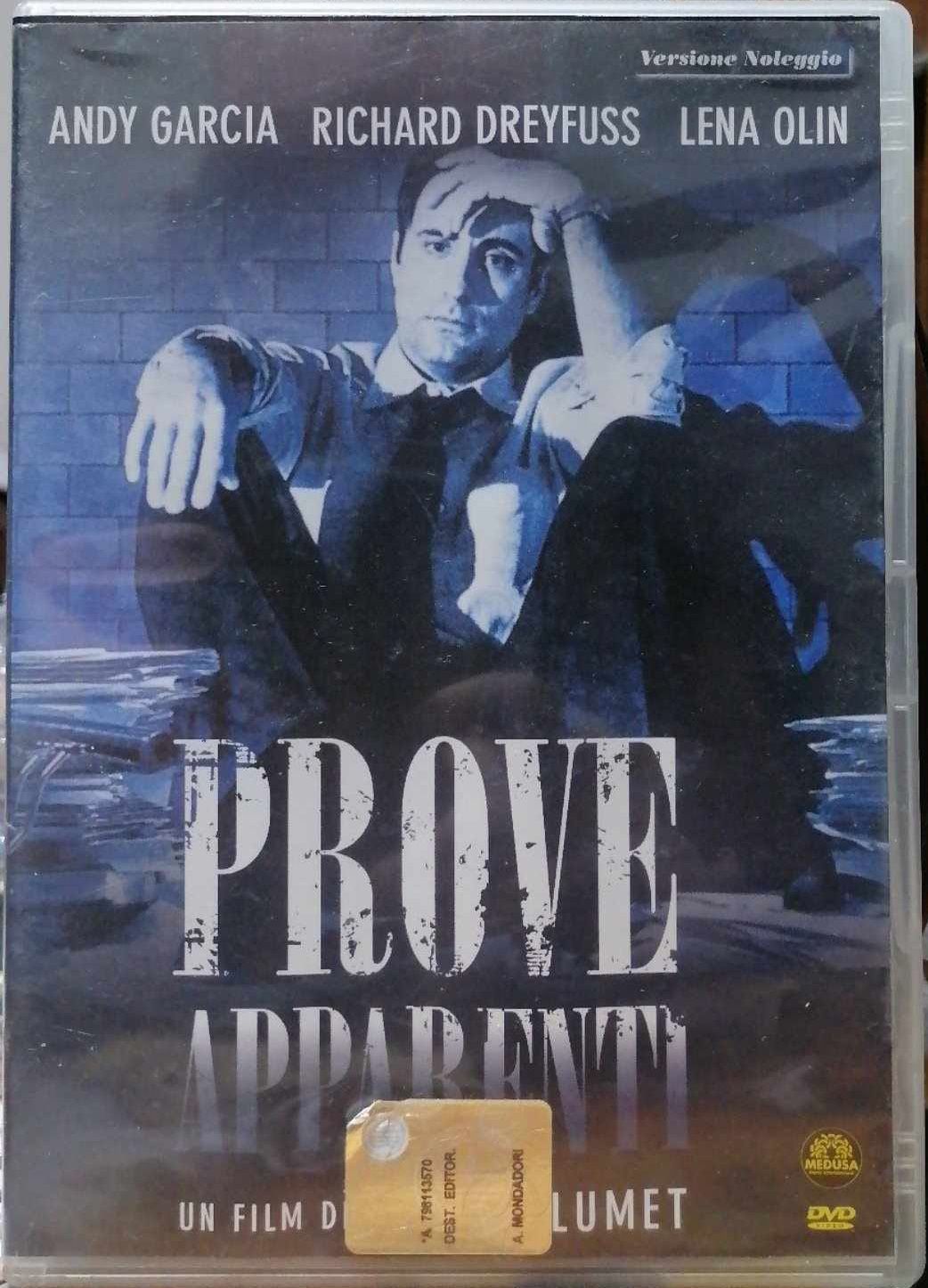 TeknoFilm - DVD – PROVE APPARENTI (Versione noleggio) di Sidney Lumet (1996) - MEDUSA