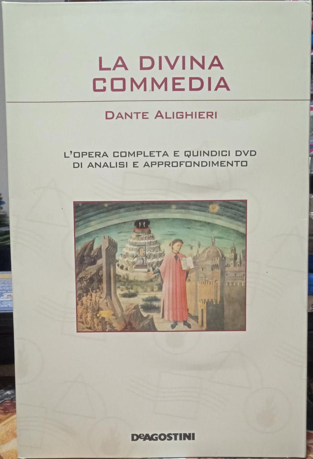 TeknoFilm - Box 15 DVD (Opera completa) – Dante Alighieri: LA DIVINA COMMEDIA IN DVD di A.A.V.V. (2004) - DE AGOSTINI