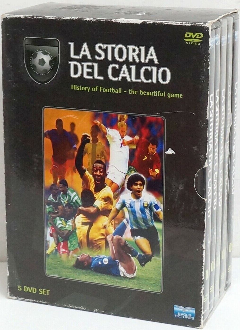 TeknoFilm - Box 5 DVD (Opera completa) – LA STORIA DEL CALCIO di A.A.V.V. (2006) - EAGLE