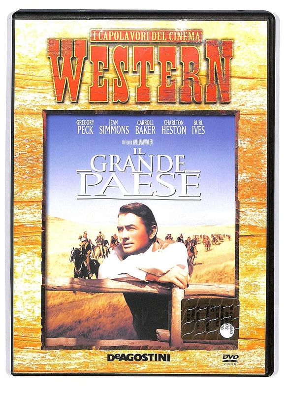 TeknoFilm - DVD – IL GRANDE PAESE di William Wyler (1958) - DE AGOSTINI