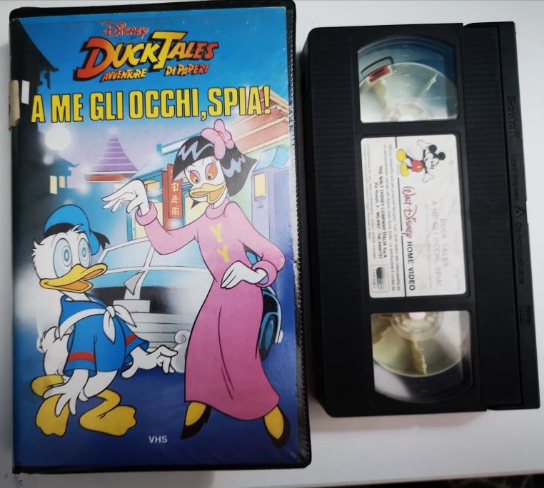 TeknoFilm - VHS – DUCK TALES AVVENTURE DI PAPERI: A ME GLI OCCHI, SPIA! di Terence Harrison (1987) - WALT DISNEY (INEDITO IN DVD)