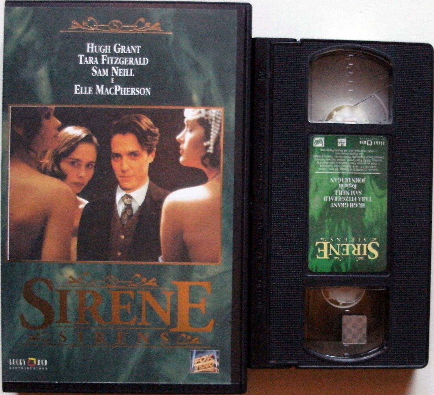 TeknoFilm - VHS – SIRENE -  SIRENS di John Duigan (1994) - LUCKY RED (INEDITO IN DVD)