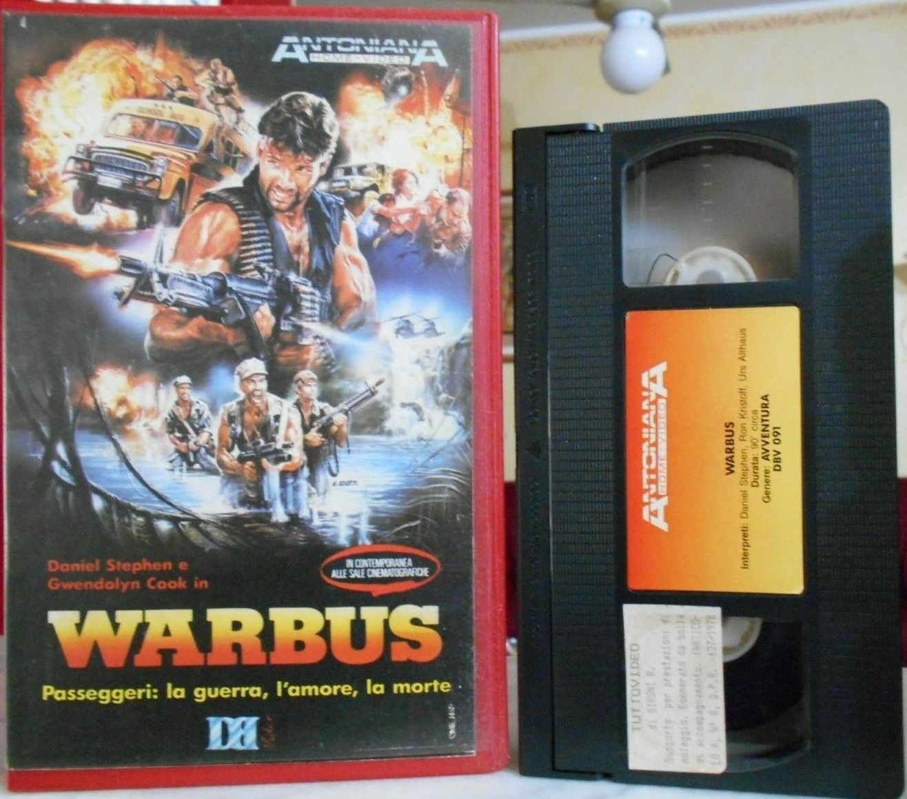 TeknoFilm - VHS – WARBUS di Ferdinando Baldi (1985) - ANTONIANA (INEDITO IN DVD)