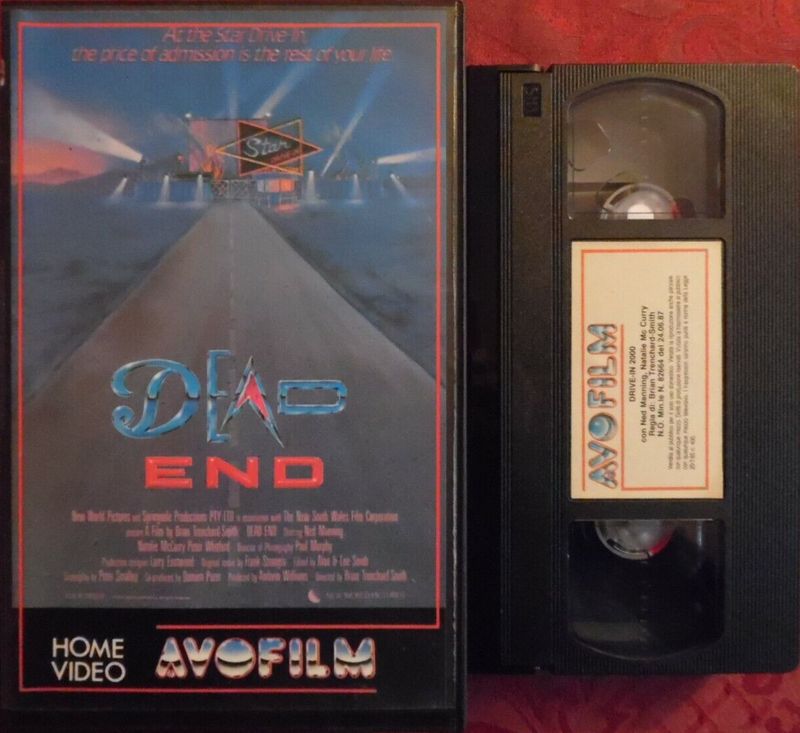TeknoFilm - VHS – DRIVE IN 2000 - DEAD END di Brian Trenchard-Smith (1986) - AVOFILM (INEDITO IN DVD)