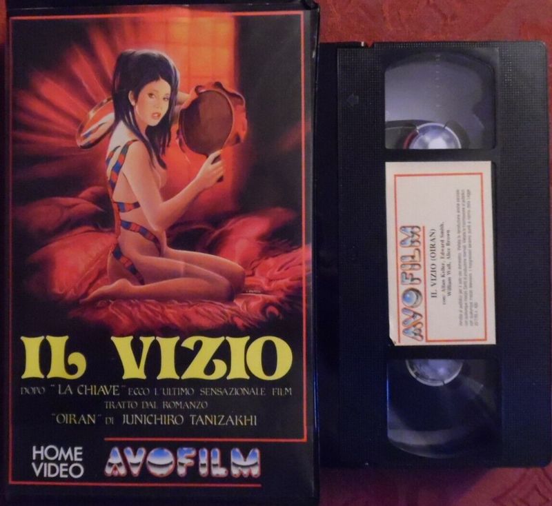 TeknoFilm - VHS – IL VIZIO di Tetsuji Takechi (1986) - AVOFILM (INEDITO IN DVD)