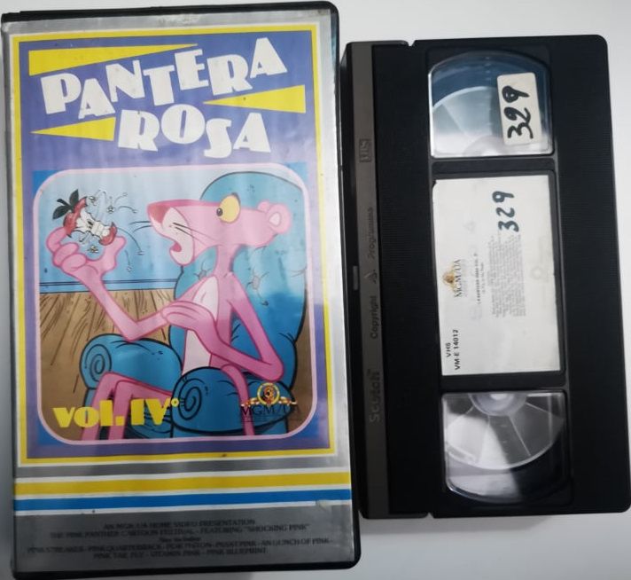 TeknoFilm - VHS – LA PANTERA ROSA Volume IV (9 Episodi) di A.A.V.V. (1964) - MGM (INEDITO IN DVD)