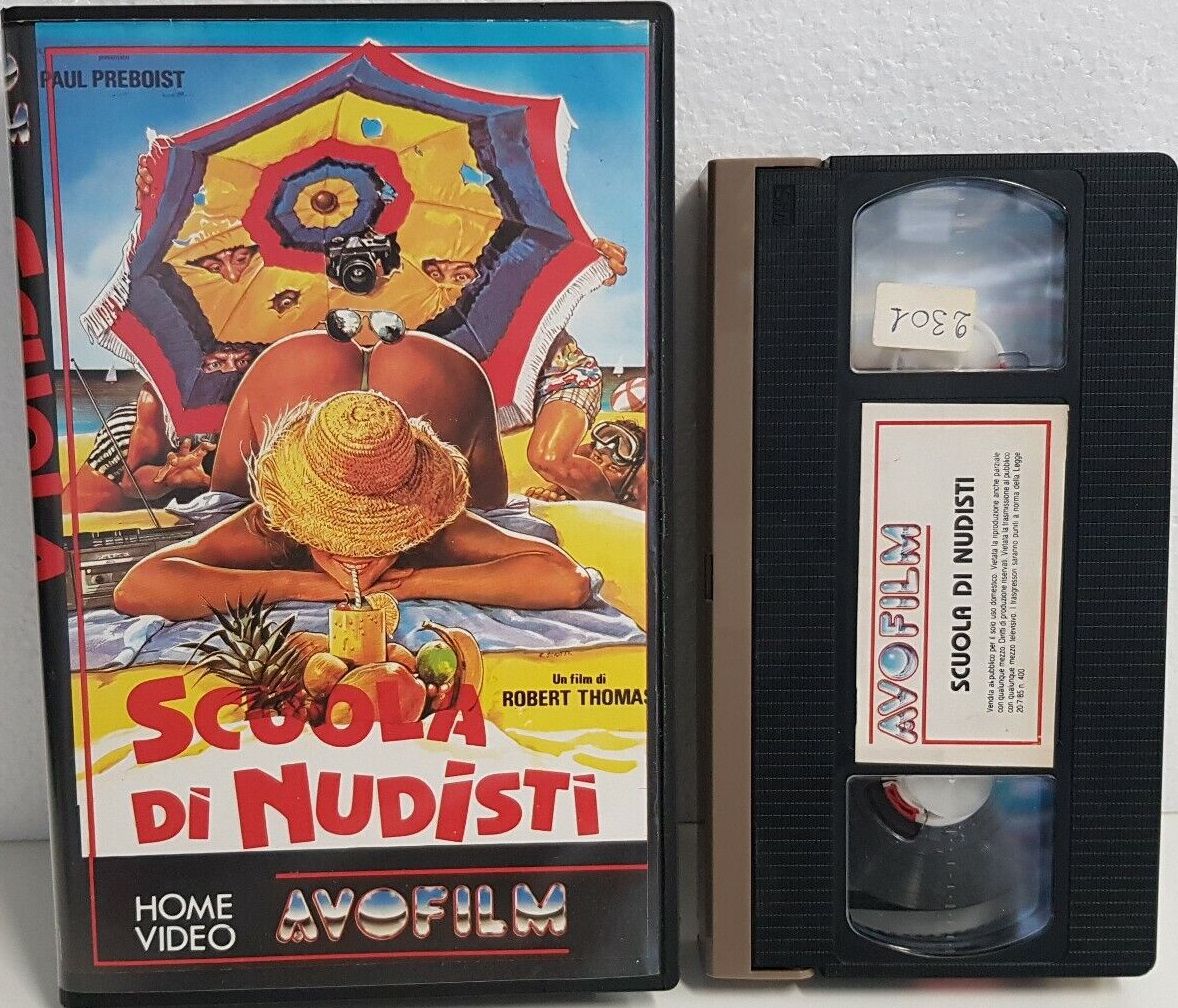 TeknoFilm - VHS – SCUOLA DI NUDISTI di Robert Thomas (1982) - AVOFILM (INEDITO IN DVD)