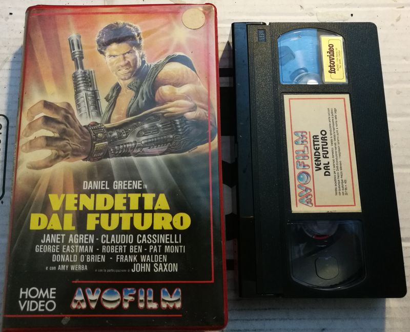 TeknoFilm - VHS – VENDETTA DAL FUTURO di Sergio Martino (1986) - AVOFILM (INEDITO IN DVD)