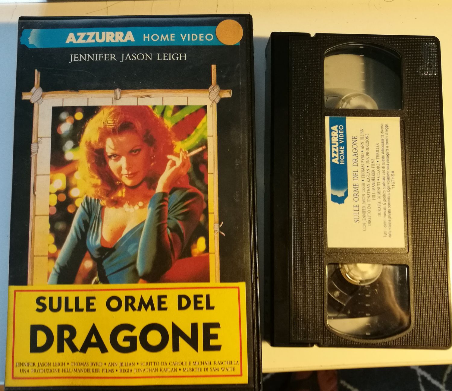 TeknoFilm - VHS – SULLE ORME DEL DRAGONE di Jonathan Kaplan (1983) - AZZURRA HOME VIDEO (INEDITO IN DVD)