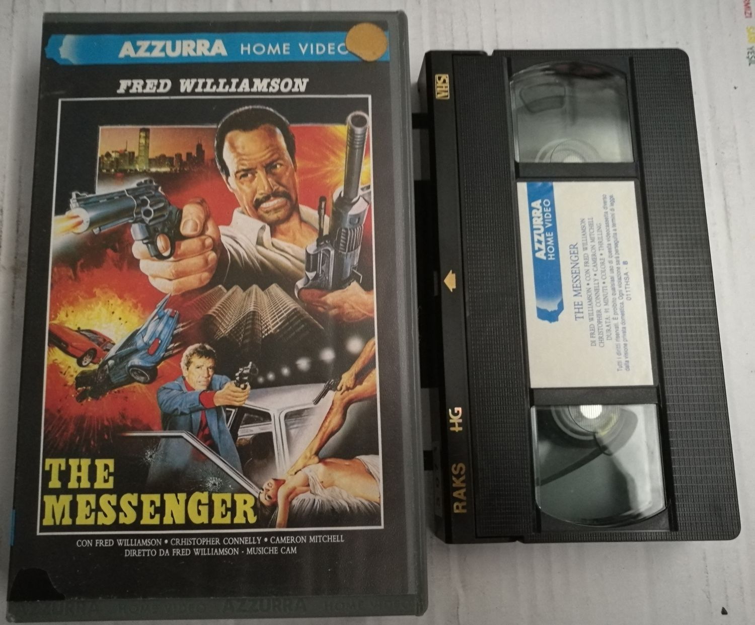TeknoFilm - VHS – THE MESSENGER di Fred Williamson (1987) - AZZURRA HOME VIDEO (INEDITO IN DVD)