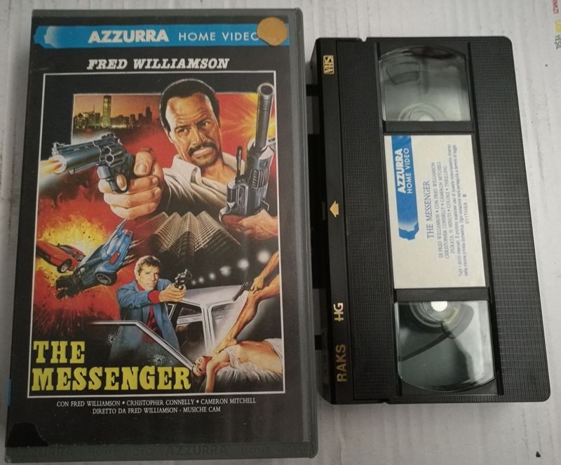 TeknoFilm - VHS – THE MESSENGER di Fred Williamson (1987) - AZZURRA HOME VIDEO (INEDITO IN DVD)