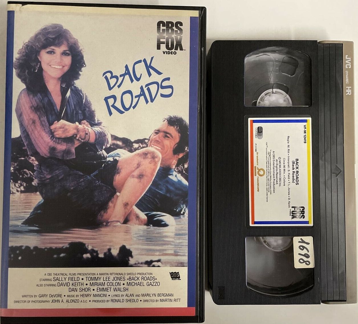 TeknoFilm - VHS – BACK ROADS di Martin Ritt (1981) - CBS FOX (INEDITO IN DVD)