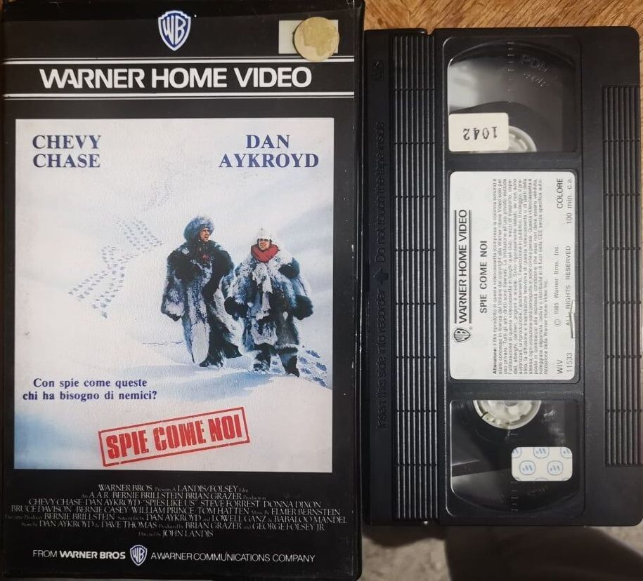 TeknoFilm - VHS – SPIE COME NOI di John Landis (1985) - WARNER BROS (INEDITO IN DVD)